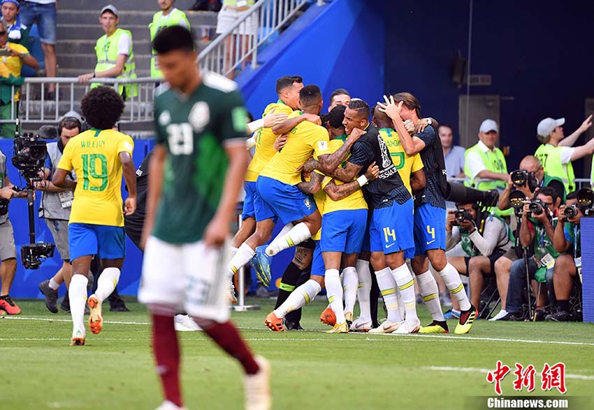 Copa do Mundo: Brasil avan?a para quartas de final com golos de Neymar e Firmino