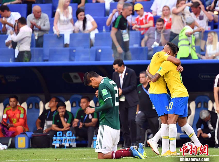 Copa do Mundo: Brasil avan?a para quartas de final com golos de Neymar e Firmino