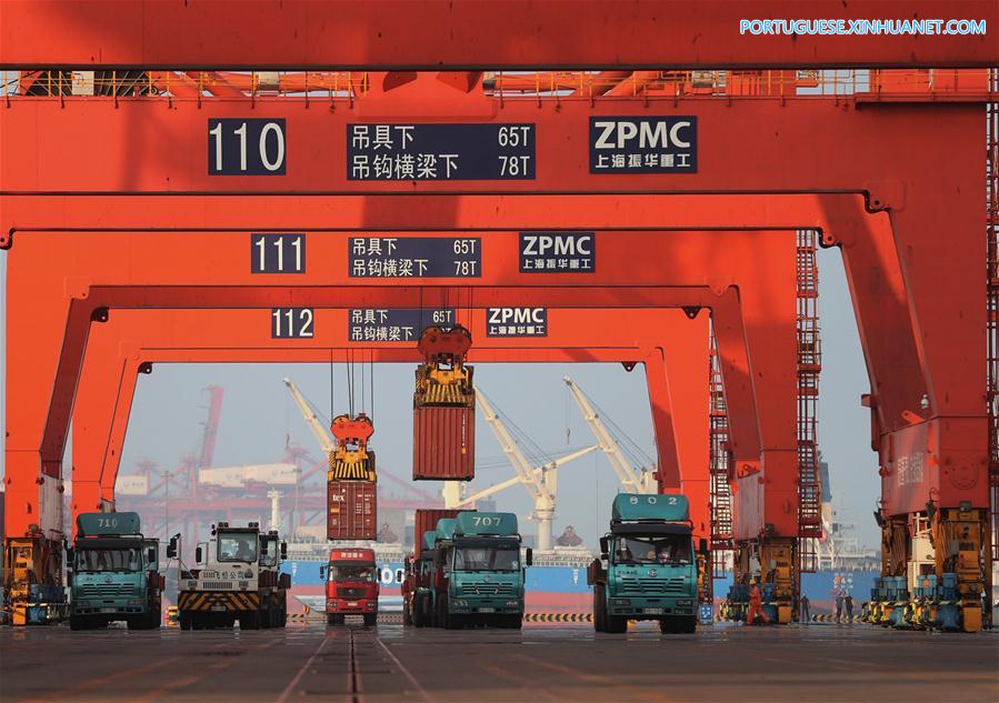 Movimenta??o do porto de Tangshan atinge 303 milh?es de toneladas na primeira metade de 2018