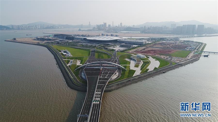 “Ponte” de telecomunica??es liga Hong Kong, Zhuhai e Macau