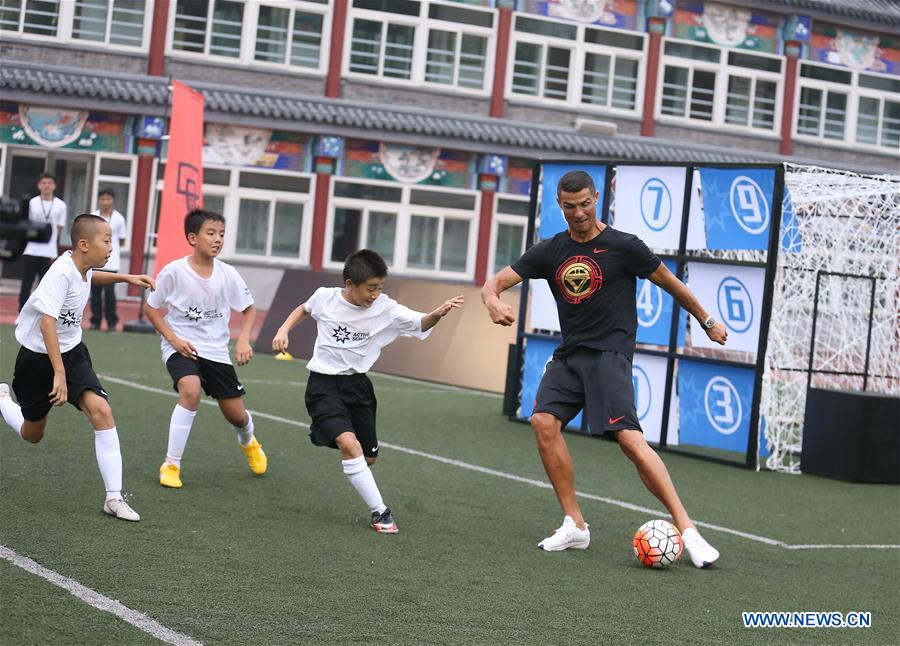 Cristiano Ronaldo desloca-se à China para participar de eventos promocionais