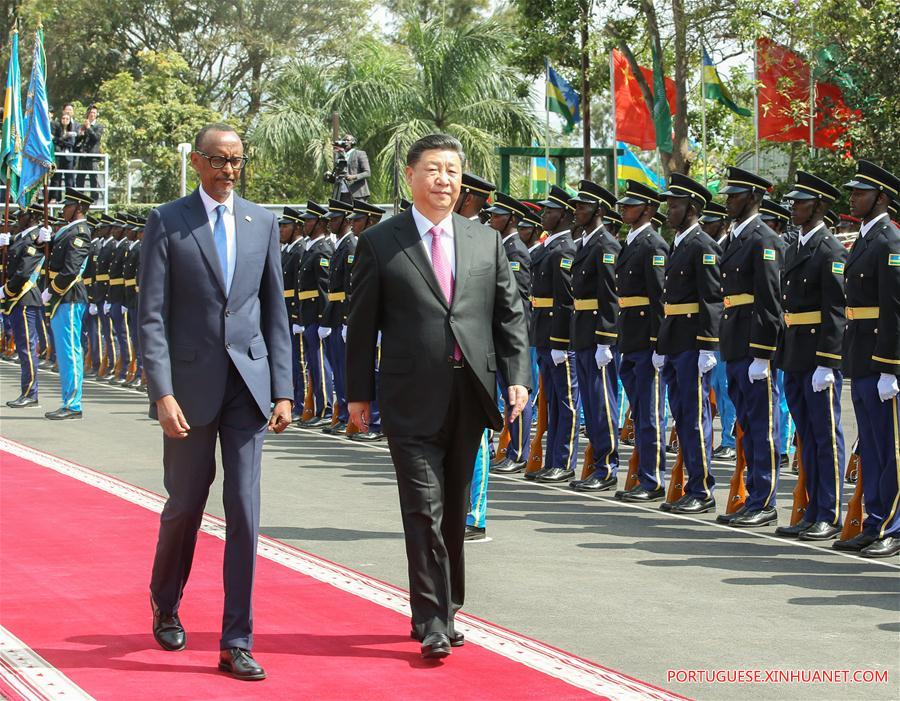 China e Ruanda prometem escrever novo capítulo em rela??es bilaterais