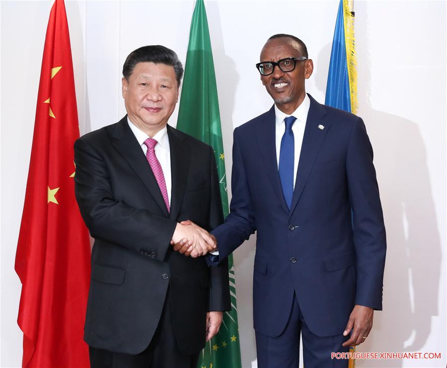 China e Ruanda prometem escrever novo capítulo em rela??es bilaterais