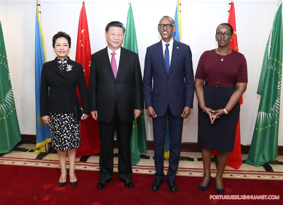 China e Ruanda prometem escrever novo capítulo em rela??es bilaterais