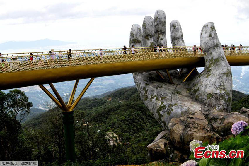 Nova ponte dourada no Vietn? sustida por “duas m?os”