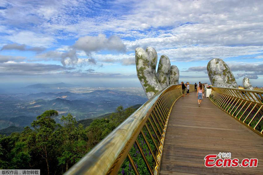 Nova ponte dourada no Vietn? sustida por “duas m?os”
