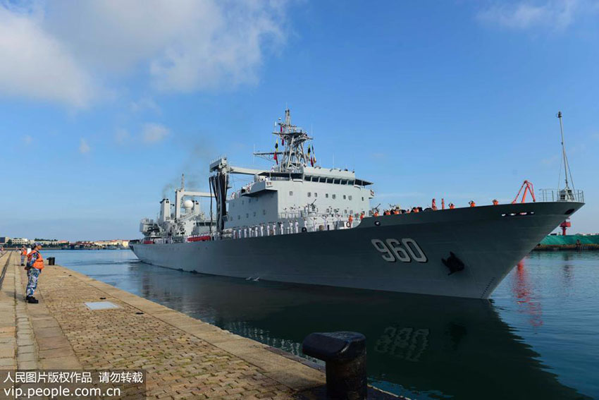 30a Frota da for?a marítima da China parte rumo ao Golfo de áden