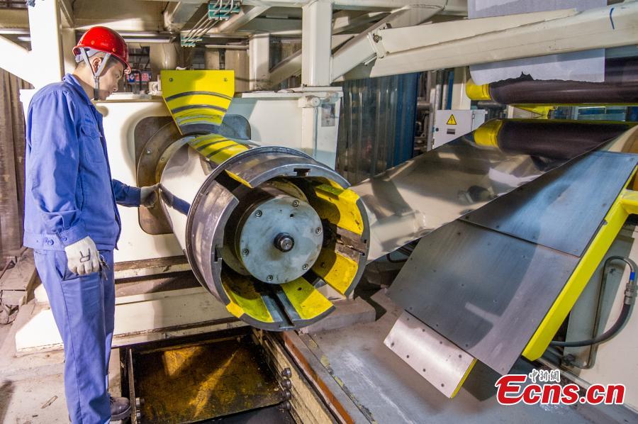 Empresa chinesa produz a?o inoxidável de 0,02mm de espessura