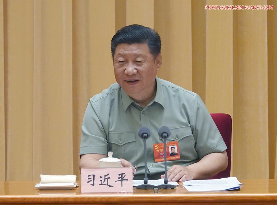 Xi pede fortalecimento da lideran?a do PCCh e constru??o do Partido no exército