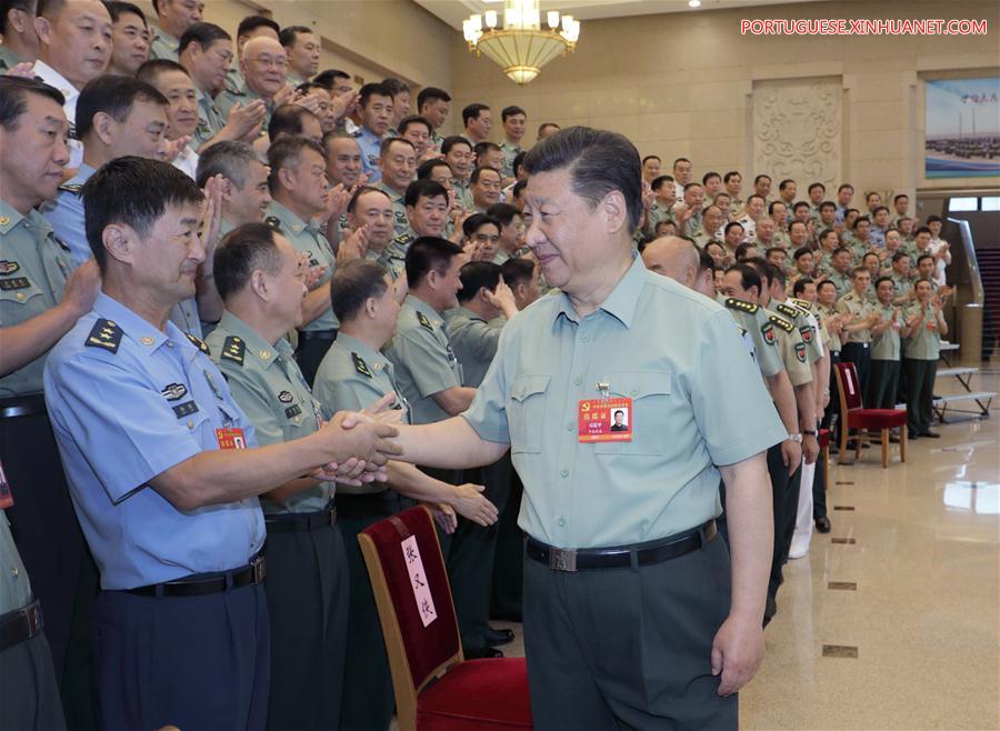 Xi pede fortalecimento da lideran?a do PCCh e constru??o do Partido no exército