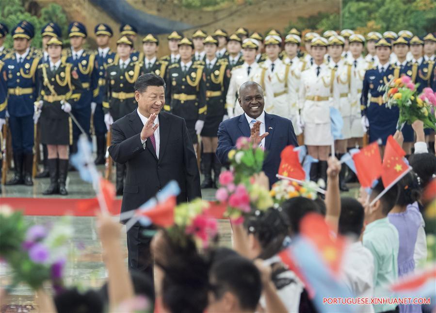 China e Botsuana concordam em elevar os la?os bilaterais