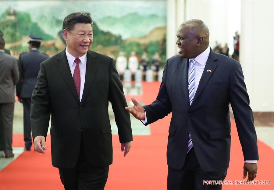 China e Botsuana concordam em elevar os la?os bilaterais
