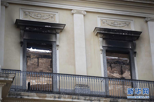 Decorrem investiga??es ao Museu Nacional do Brasil após incêndio