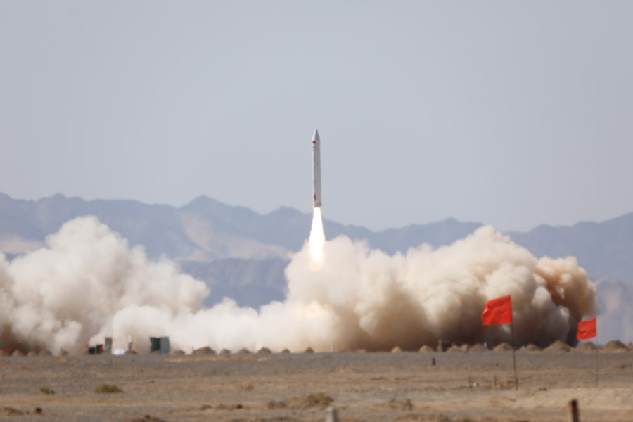 Empresa espacial privada da China lan?a foguete suborbital