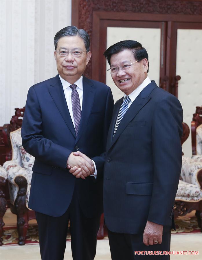 China e Laos prometem aprofundar la?os entre os dois países e partidos