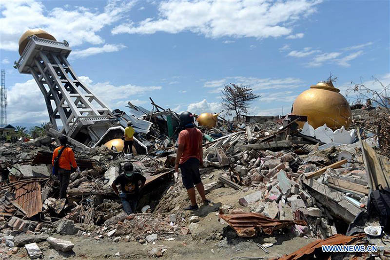 Terramoto na Indonésia: 1.948 mortes e mais de 5.000 desaparecidos