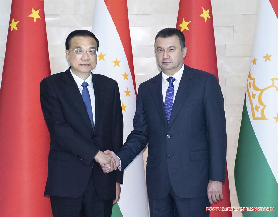 China impulsionará rela??es com Tadjiquist?o para novos níveis, diz premiê Li
