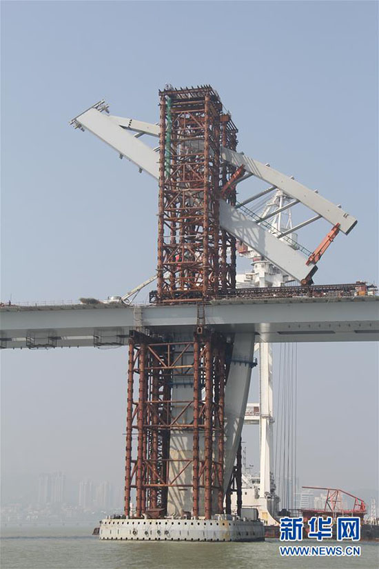 Galeria: Constru??o da ponte Hong Kong-Zhuhai-Macau