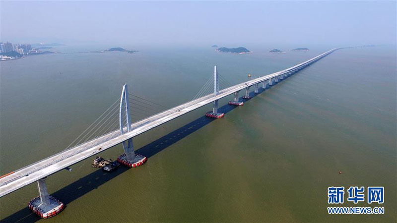 Galeria: Constru??o da ponte Hong Kong-Zhuhai-Macau