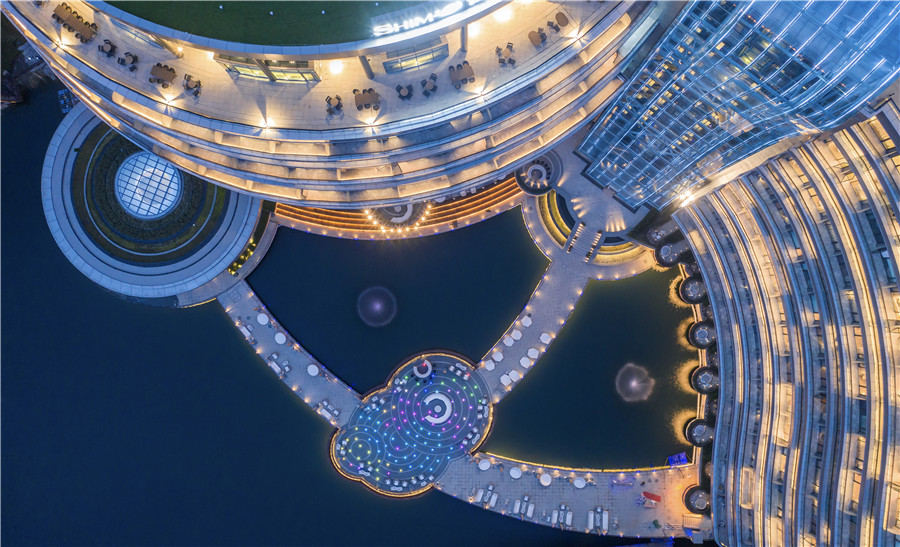 Galeria: Primeiro hotel subterraneo do mundo abre em Shanghai