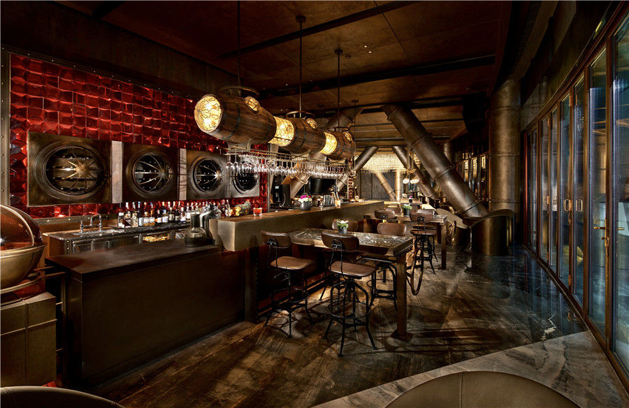 Galeria: Primeiro hotel subterraneo do mundo abre em Shanghai