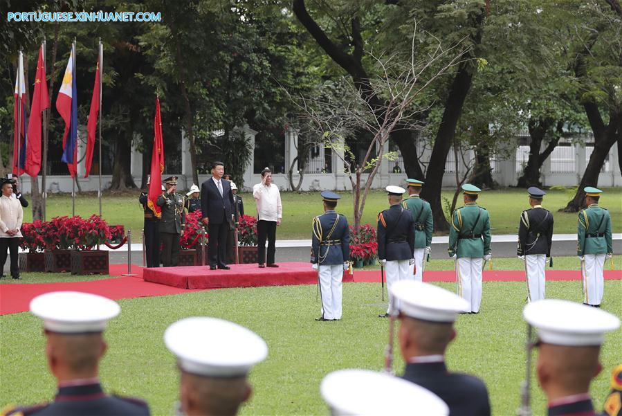 China e Filipinas concordam em elevar la?os e avan?ar juntas a constru??o do Cintur?o e Rota