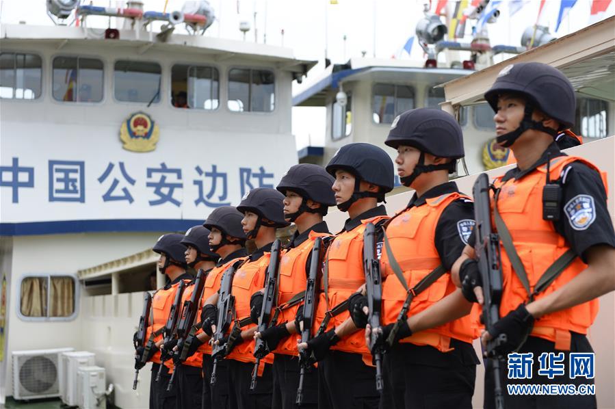 China, Laos, Myanmar e Tailandia come?am 76a patrulha conjunta no Rio Mekong