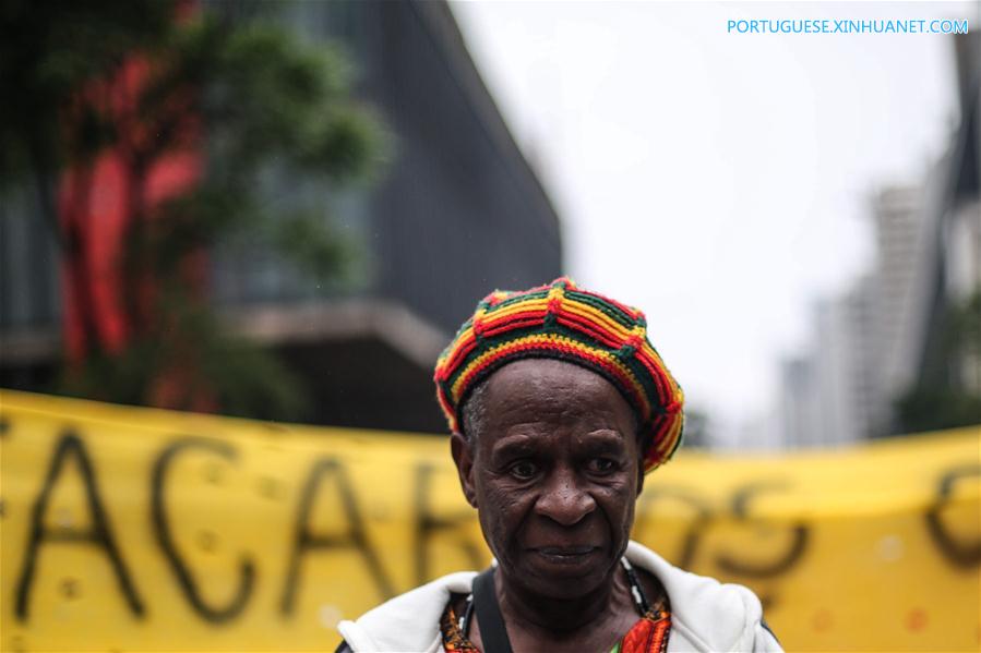 Marcha contra racismo marca o Dia da Consciência Negra em S?o Paulo