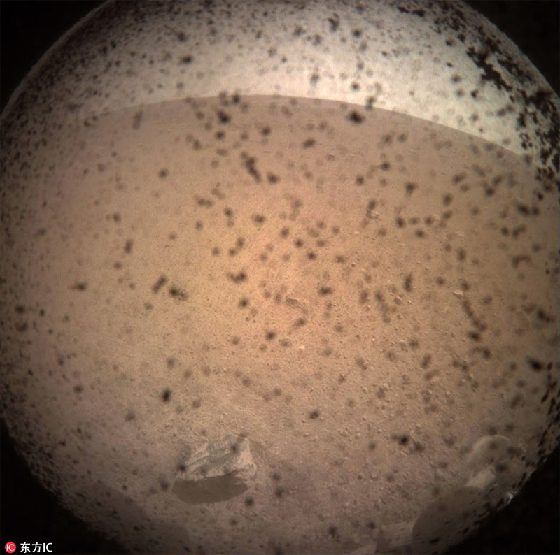 Espa?onave InSight da NASA aterrissa em Marte