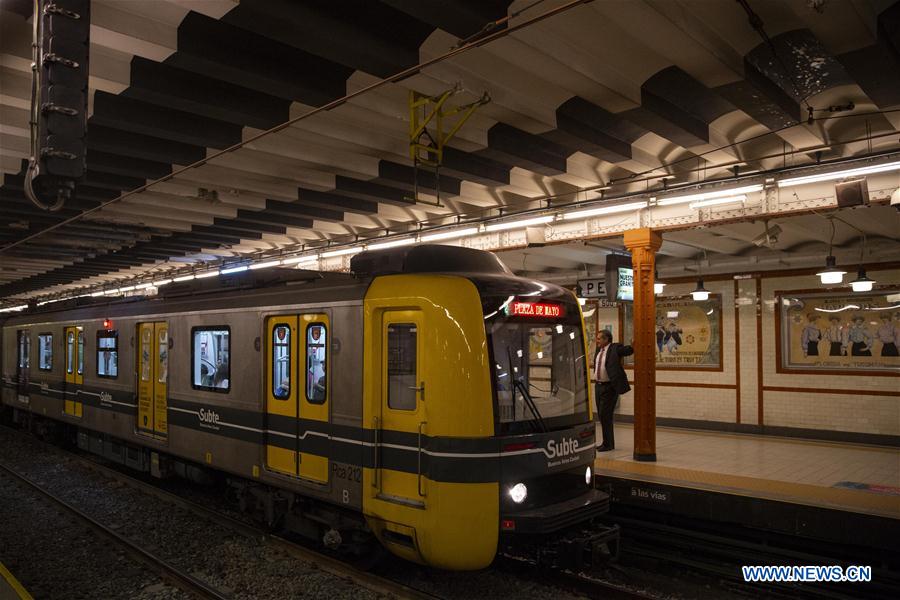 Trens construídos da China refor?am rede de transportes de Buenos Aires