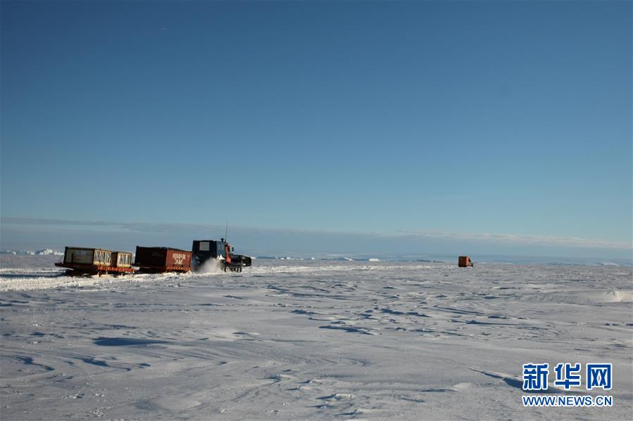 Descarregamento na Antártica de todas as condi??es meteorológicas