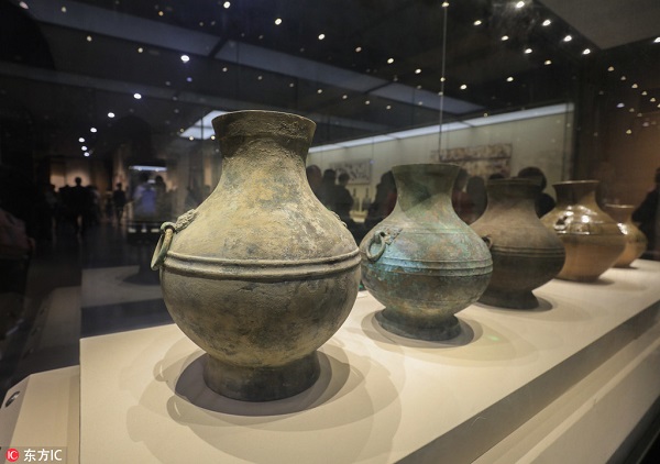 Galeria: Exposi??o de arqueologia do marquês de Haihun