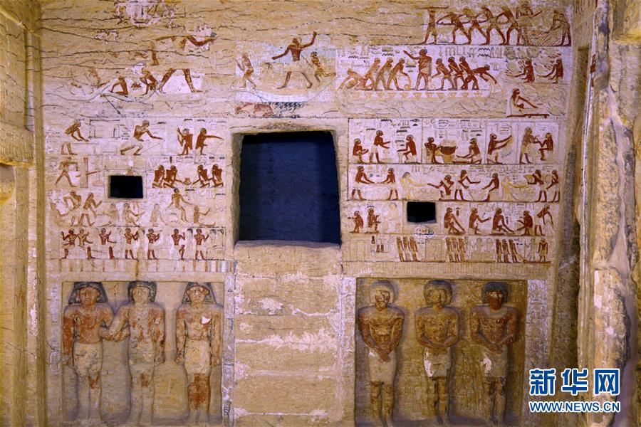 Egito descobre túmulo fara?nico intacto de 4.400 anos perto das piramides de Gizé