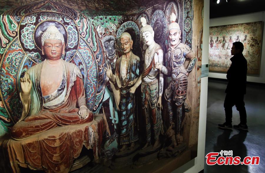 Exposi??o sobre as Cavernas de Dunhuang realizada em Shanghai
