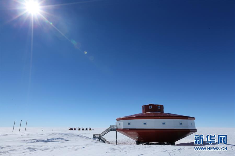 Equipes chinesas de pesquisadores do interior da Antártica chegaram à Esta??o de Taishan