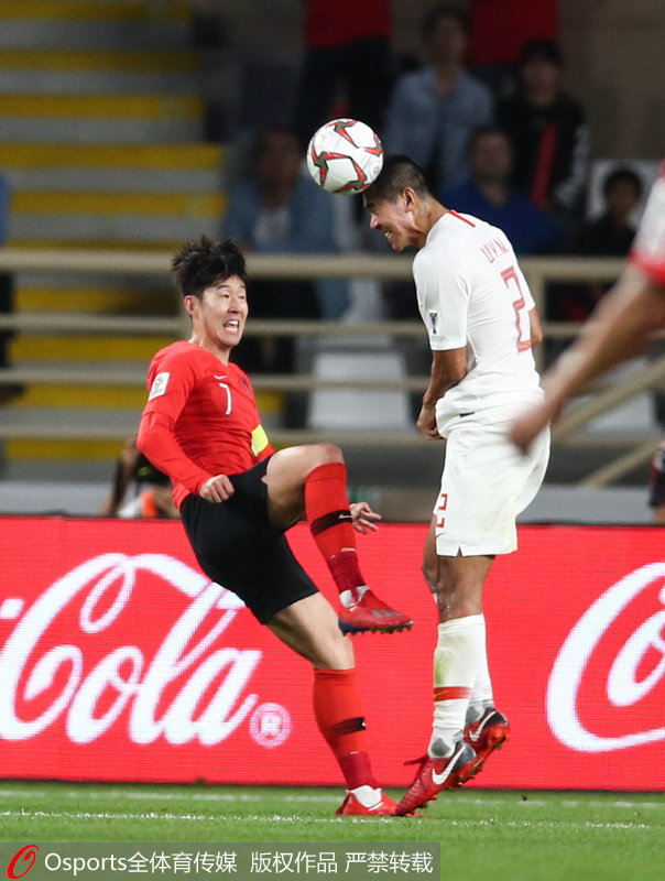 Copa Asiática: Coreia do Sul vence a China e garante lideran?a no grupo C