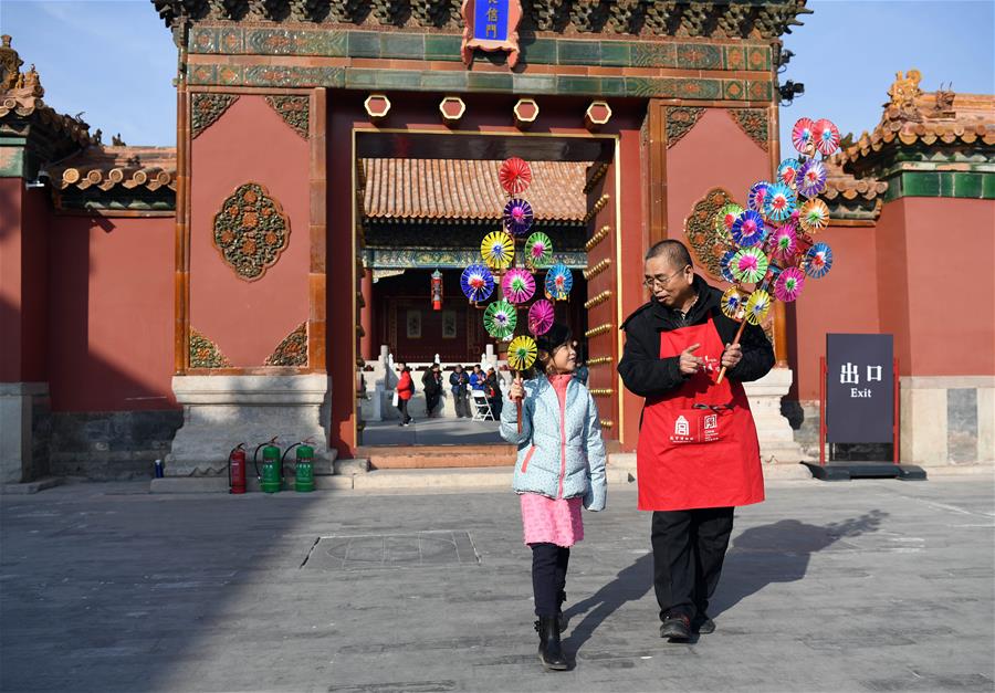 Feira no Museu do Palácio exibe tradi??es reais do Festival da Primavera durante a Dinastia Qing