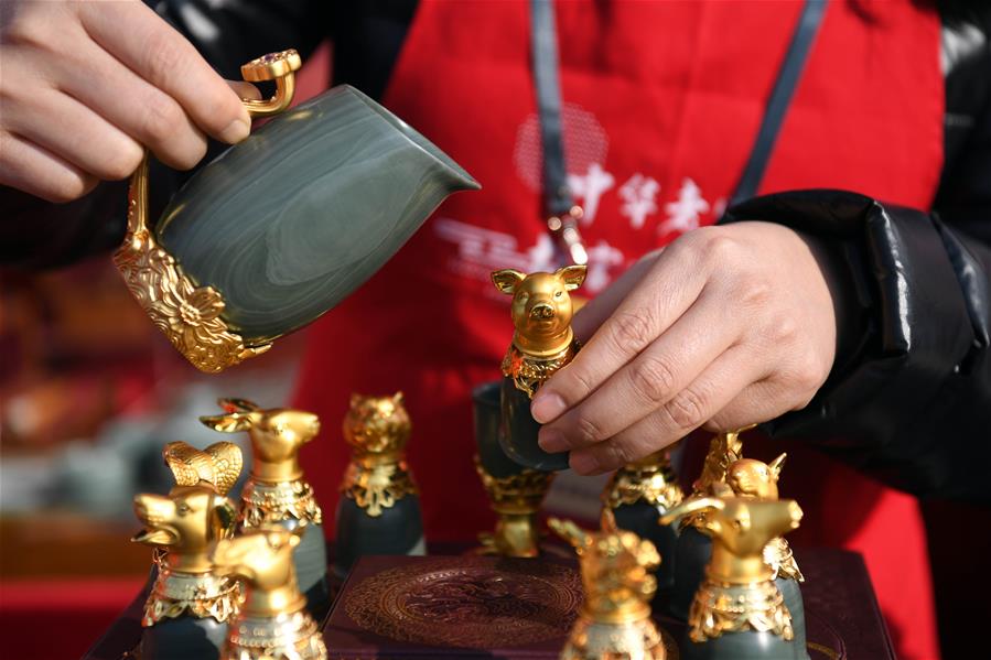 Feira no Museu do Palácio exibe tradi??es reais do Festival da Primavera durante a Dinastia Qing