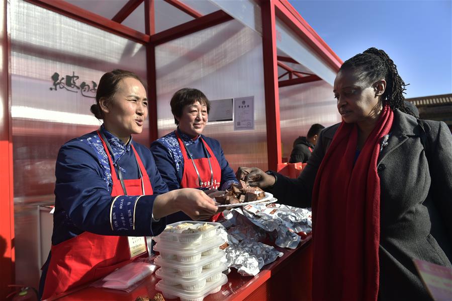 Feira no Museu do Palácio exibe tradi??es reais do Festival da Primavera durante a Dinastia Qing
