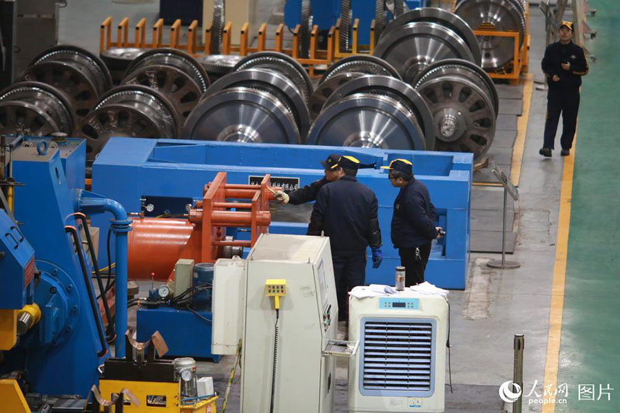 Galeria: Centro de manuten??o das “pernas” dos trens