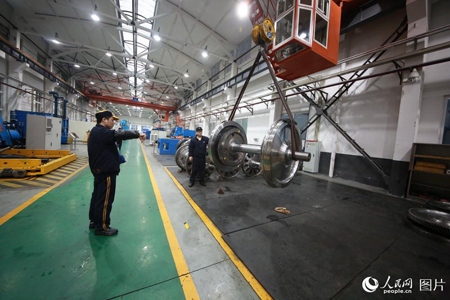 Galeria: Centro de manuten??o das “pernas” dos trens