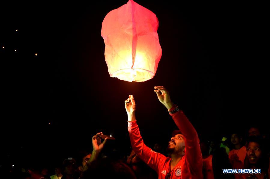 Festival de pipas realizado no sudeste de Bangladesh