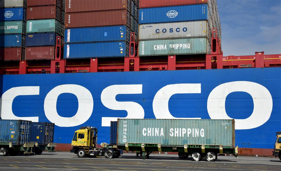 Segundo porto mais movimentado dos EUA espera melhora das rela??es comerciais com a China
