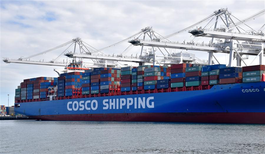 Segundo porto mais movimentado dos EUA espera melhora das rela??es comerciais com a China