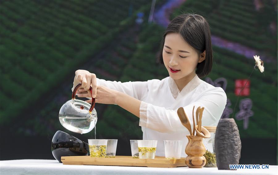 Galeria: A inaugura??o do parque de chá da primavera foi realizada na China