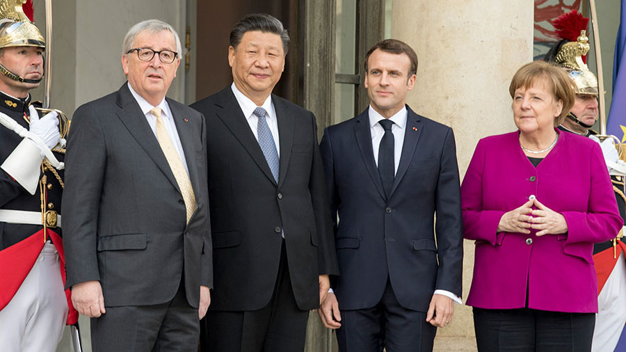Xi reúne-se com líderes europeus sobre promo??o de rela??es e governan?a global