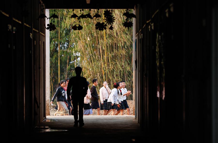 Galeria:Escola chinesa no norte do Laos contribui para intercambios culturais e desenvolvimento local