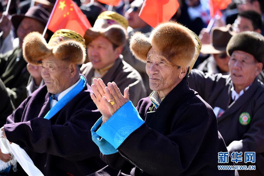 Galeria:A cerimónia do 60o aniversário da reforma democrática do Tibete foi realizada em Lhasa