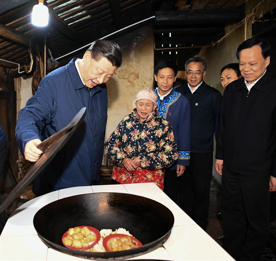 Presidente chinês faz visita de inspec?o a Chongqing
