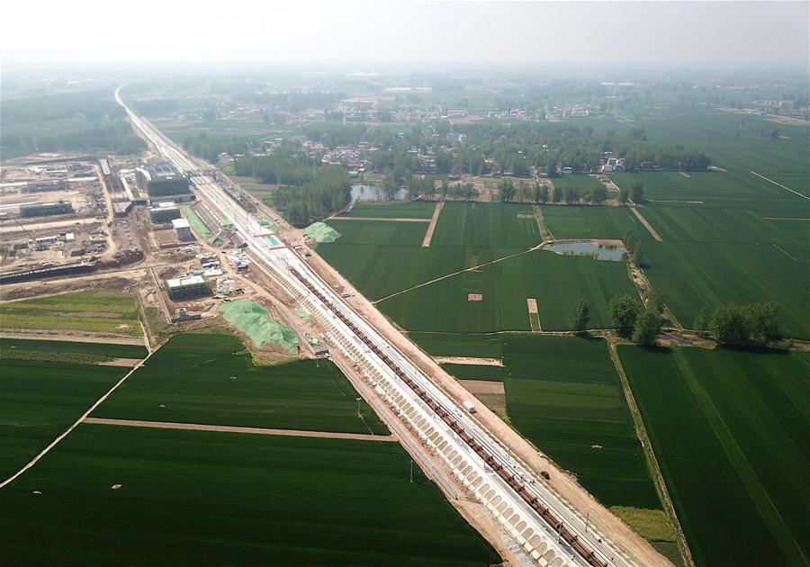 Ferrovia Zhengzhou-Fuyang deve iniciar opera??o no final de 2019